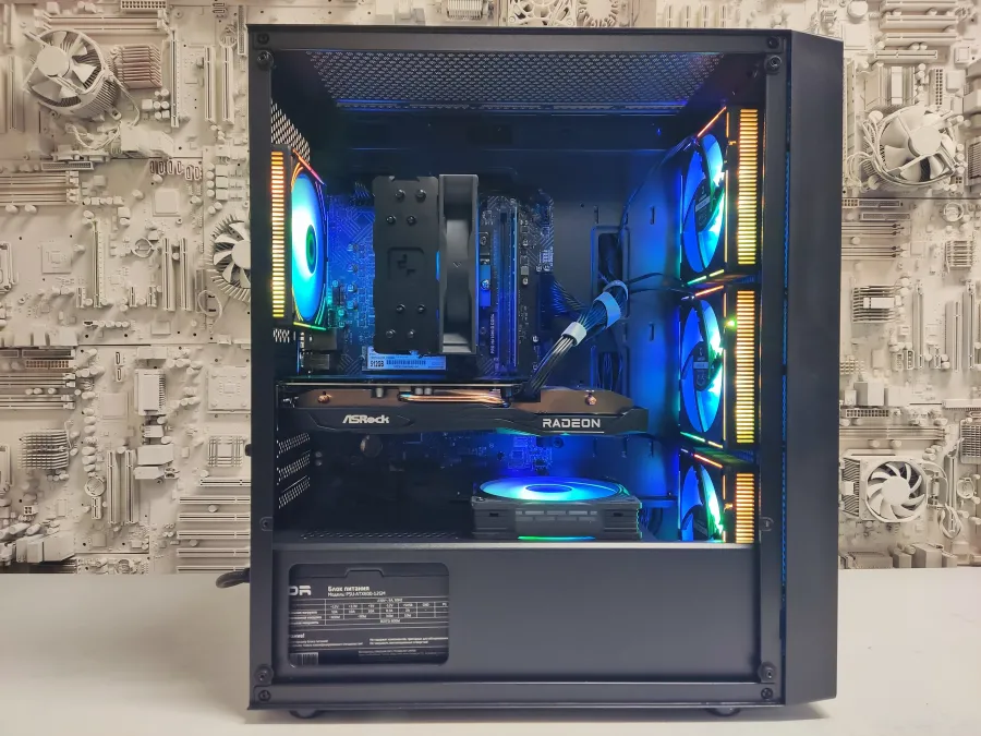 ������� i3-14100F/16Gb/RX7600_8Gb/512Gb/600w