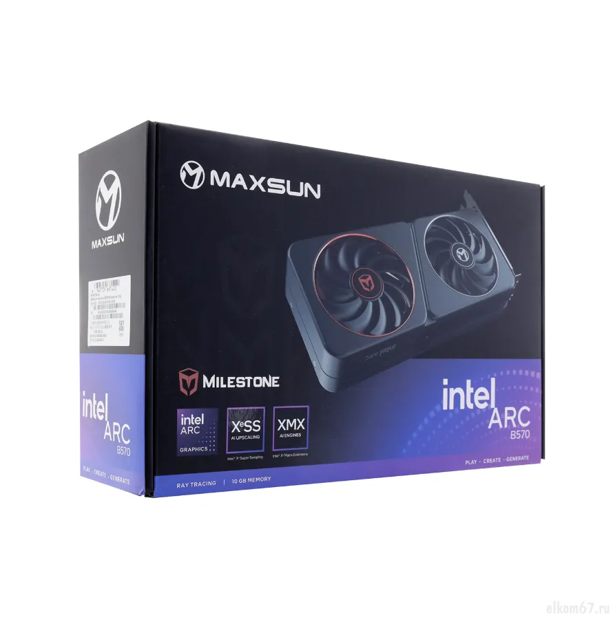 ���������� Maxsun Intel ARC B570 10gb