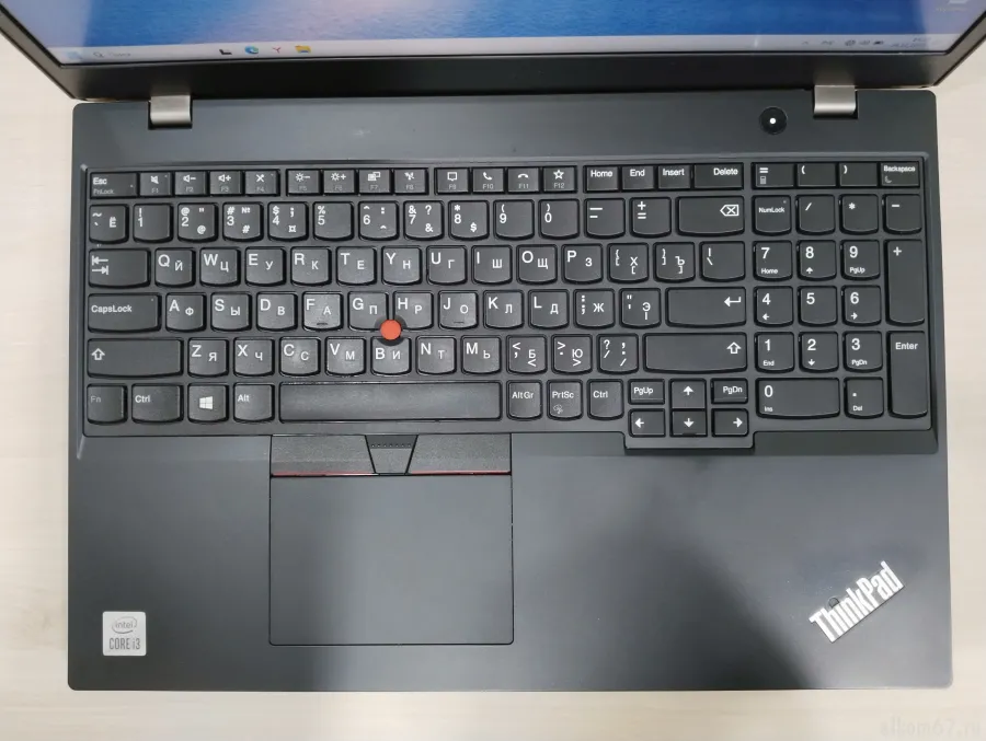  Lenovo ThinkPad 15.6 IPS FullHD i3-10110u/8Gb/SSD 256Gb/UHD Graphics/Win11Pro