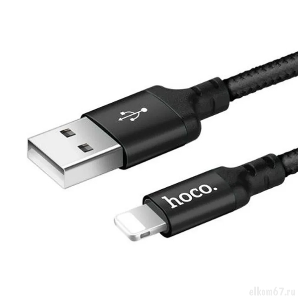  USB 2.0, A plug -  AM/Lightning M, HOCO X14, 1