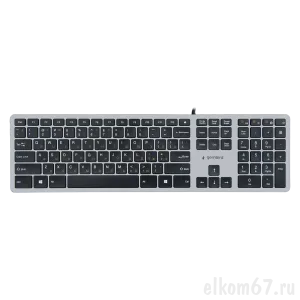 Клавиатура Gembird KB-8420, USB, бесшумная, 109 клавиш