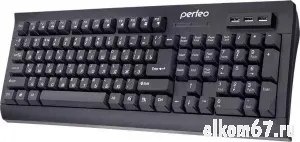 Клавиатура мультимедиа PERFEO PF-5139, HUB- BIT MULTIMEDIA (PF-855)