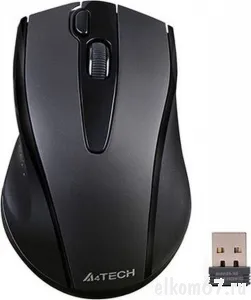 Мышь беспроводная A4TECH G9-500F-1, USB (черный) Nano 2.4 ГГц, 4кн, V-Track