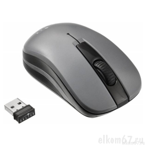 Мышь беспроводная Oklick 445MW черный/серый (1200dpi) USB