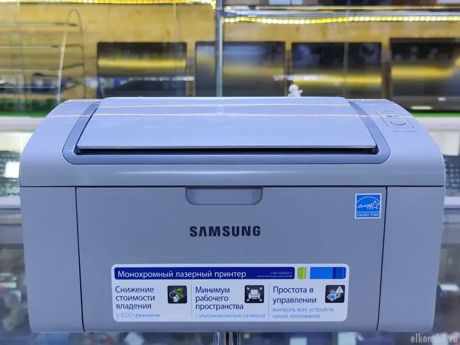 Принтер Samsung ML-2160 А4, USB, MLT-D101S, 1500 стр.