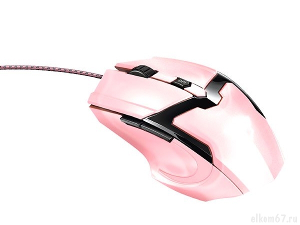  Trust GXT101P GAV MOUSE PINK, 600-4800 dpi, USB (  Xbox One/PS4)